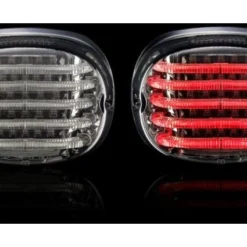 Custom Dynamics ProBEAM Squareback LED Taillight For Harley -taylormade shop custom dynamics pro beam squareback led taillight for harley 5