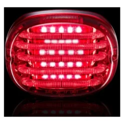 Custom Dynamics ProBEAM Squareback LED Taillight For Harley -taylormade shop custom dynamics pro beam squareback led taillight for harley 6