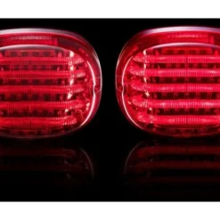 Custom Dynamics ProBEAM Squareback LED Taillight For Harley -taylormade shop custom dynamics pro beam squareback led taillight for harley 7
