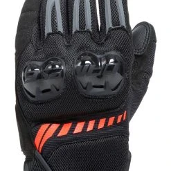Dainese MIG 3 Air Tex Gloves -taylormade shop dainese mig3 air gloves black fluo red 1