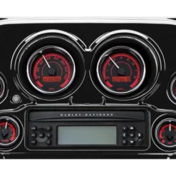Dakota Digital MVX-8K Series Plug-In 6-Gauge Kit For Harley Touring 2004-2013 -taylormade shop dakota digital mvx8 k digital analog plug in6 gauge kit for harley touring20042013 5