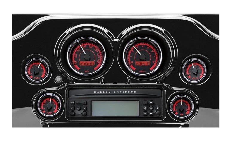 Dakota Digital MVX-8K Series Plug-In 6-Gauge Kit For Harley Touring 2004-2013 - Image 3