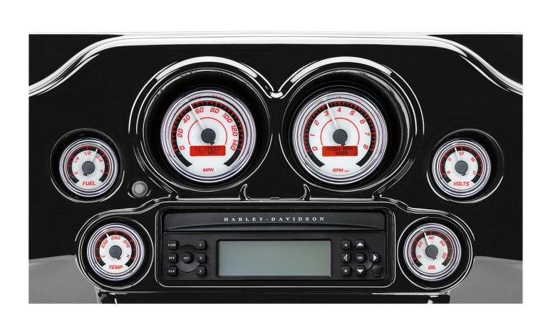 Dakota Digital MVX-8K Series Plug-In 6-Gauge Kit For Harley Touring 2004-2013 - Image 4