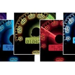 Dakota Digital MVX-8K Series Plug-In 6-Gauge Kit For Harley Touring 2004-2013 -taylormade shop dakota digital mvx8 k digital analog plug in6 gauge kit for harley touring20042013 8