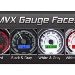Dakota Digital MVX-8K Series Plug-In 6-Gauge Kit For Harley Touring 2004-2013 -taylormade shop dakota digital mvx8 k digital analog plug in6 gauge kit for harley touring20042013 9