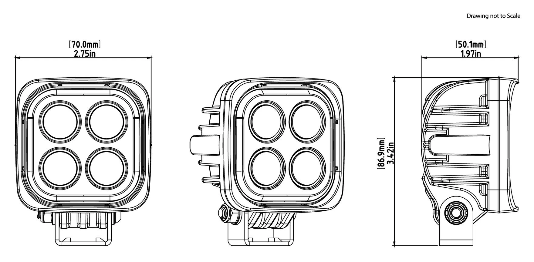 Denali S4 2.0 LED Light Pod With DataDim Technology 4 Denali S4 2.0 LED Light Pod With DataDim Technology - Image 2