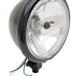 Drag Specialties 5 3/4" Diamond Style Bottom-Mount Headlight