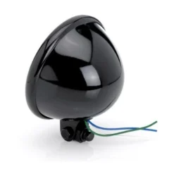 Drag Specialties 5 3/4" Diamond Style Bottom-Mount Headlight -taylormade shop drag specialties534 diamond style bottom mount headlight black 2