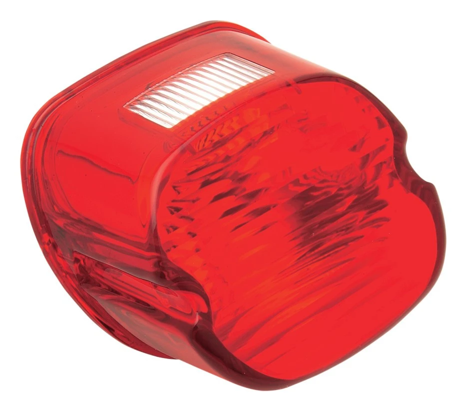 Drag Specialties Laydown Taillight Lens For Harley 1973-1998 3 Drag Specialties Laydown Taillight Lens For Harley 1973-1998