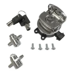 Drag Specialties Ignition Switch And Saddlebag Lock Kit For Harley Road King 2014-2021 -taylormade shop drag specialties mini push button switch 2
