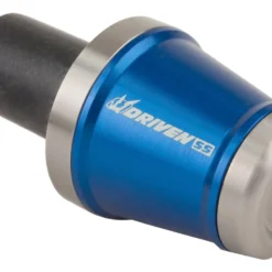 Driven Racing SS Bar End -taylormade shop driven bar end weight ss blk 9