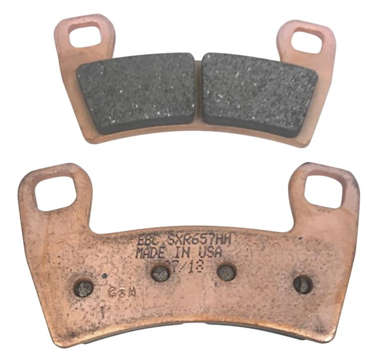 EBC Brakes EBC SXR657HH Sintered Front Brake Pads Polaris 3 EBC Brakes EBC SXR657HH Sintered Front Brake Pads Polaris