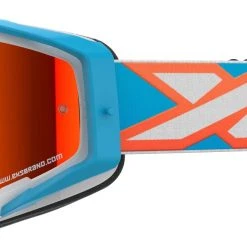 EKS BRAND EKS S Outrigger Goggles - Mirrored Lens -taylormade shop eks brand outrigger white cyan flo