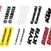 Factory Effex Universal Fork And Swingarm Stickers -taylormade shop factory effex generic fork and swingarm stickers husqvarna