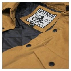 Fasthouse Elysian Quilted Flannel -taylormade shop fasthouse elysian quilted flannel tobacco tobacco 3