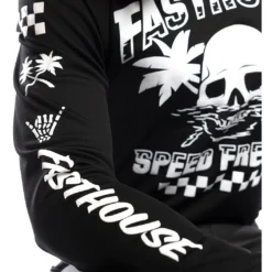 Fasthouse Youth USA Grindhouse Subside Jersey -taylormade shop fasthouse youth usa grindhouse subside jersey black 3
