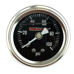 Feuling Liquid Filled Rear Port Oil Pressure Gauge
