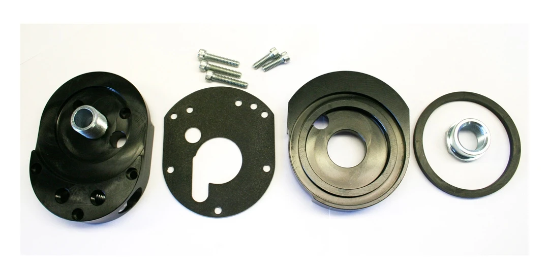 Feuling Offset Sandwich Oil Cooler Adapter For Harley Twin Cam 1999-2017 5 Feuling Offset Sandwich Oil Cooler Adapter For Harley Twin Cam 1999-2017 - Image 3