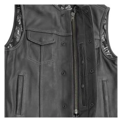 First Manufacturing Bandit Vest -taylormade shop first manufacturing bandit vest black white 2