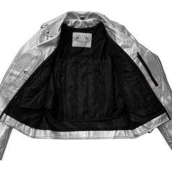 First Manufacturing X BH&BR Deirdre Women's Jacket -taylormade shop first manufacturing deirdre womens jacket silver 1