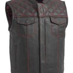 First Manufacturing Downside Vest -taylormade shop first manufacturing downside vest black red