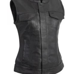 First Manufacturing Ludlow Women's Leather Vest