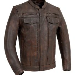 First Manufacturing Raider Jacket -taylormade shop first manufacturing raider jacket brown