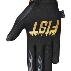 Fist Handwear Gloves -taylormade shop fist handwear gloves flame black orange 1