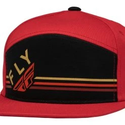 Fly Racing Dirt Fly Racing Youth Track Hat -taylormade shop fly racing dirt youth fly track hat red black