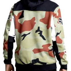 Fox Racing BNKR Pullover Fleece Hoody -taylormade shop fox racing bnkr pullover fleece hoody green camo 1
