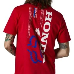 Fox Racing Honda Premium T-Shirt -taylormade shop fox racing honda premium t shirt red 1