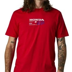 Fox Racing Honda Premium T-Shirt -taylormade shop fox racing honda premium t shirt red