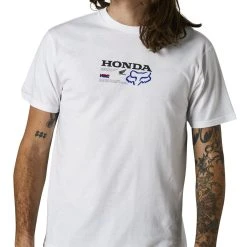 Fox Racing Honda Premium T-Shirt -taylormade shop fox racing honda premium t shirt white