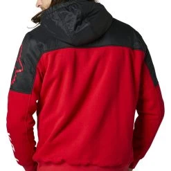 Fox Racing Paydirt Sasquatch Zip Hoody -taylormade shop fox racing paydirt sasquatch zip hoody red black 1
