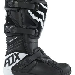 Fox Racing Youth Comp Boots Black / Youth 4 [Open Box] -taylormade shop fox racing youth comp boots black youth4 open box black 1
