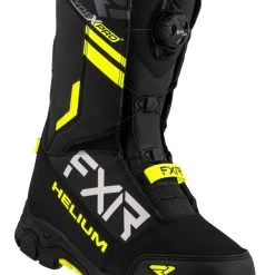 FXR Helium BOA Boots Black/Hi-Viz Yellow / 10 [Open Box]