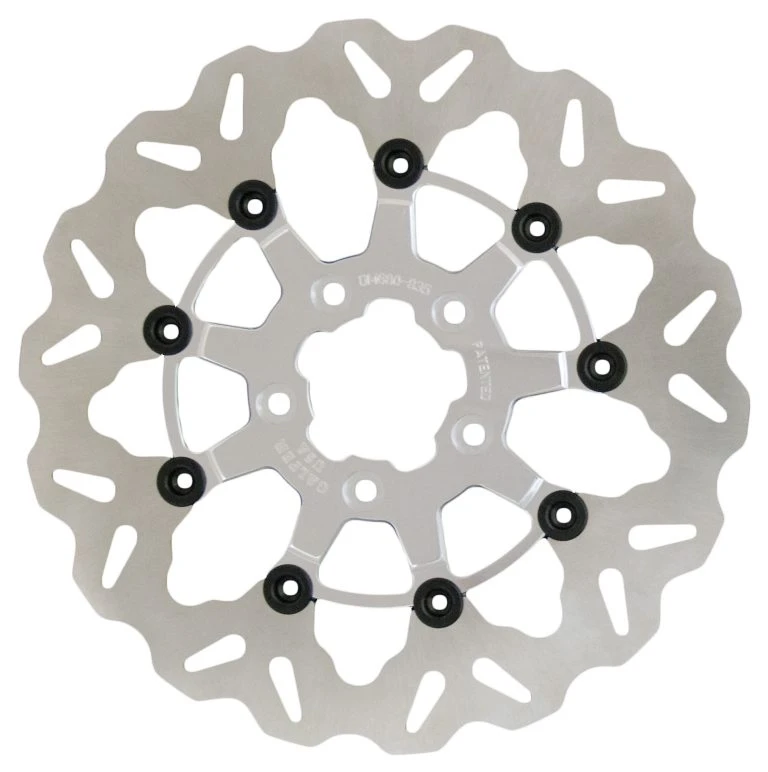 Galfer Braking Systems Galfer Wave 11.5" Floating Front Brake Rotor For Harley 2000-2014 4 Galfer Braking Systems Galfer Wave 11.5" Floating Front Brake Rotor For Harley 2000-2014 - Image 2