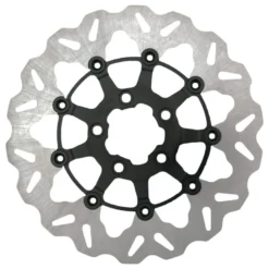 Galfer Braking Systems Galfer Wave 11.5" Floating Front Brake Rotor For Harley 2000-2014