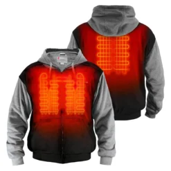 Gerbing 7V Heated Hoody -taylormade shop gerbing7 v heated hoody 3