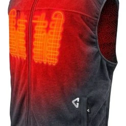 Gerbing 7V Thermite 2.0 Fleece Heated Vest -taylormade shop gerbing7 v thermite20 fleece heated vest grey