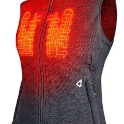 Gerbing 7V Thermite 2.0 Women's Fleece Heated Vest -taylormade shop gerbing7 v thermite20 womens fleece heated vest black 4