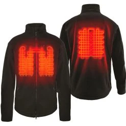 Gerbing 7V Zenith Women's Heated Fleece Jacket -taylormade shop gerbing7 v womens zenith fleece jacket black 2