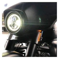 HogWorkz Billet Fork Signal Lights For Harley Touring 1997-2023 -taylormade shop hog workz billet fork signal lights for harley touring19972020 black