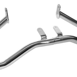 HogWorkz Chopped Engine Guard / Crash Bar For Harley Touring 2014-2023 -taylormade shop hog workz chopped engine guard crash bar for harley touring20142020 3