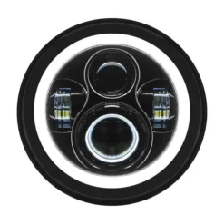 HogWorkz LED 7" Halomaker Headlight For Harley 1994-2023