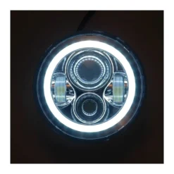 HogWorkz LED 7" Halomaker Headlight For Harley 1994-2023 -taylormade shop hog workz led7 halomaker headlight for harley 15