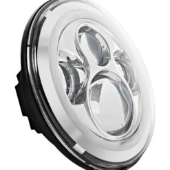 HogWorkz LED 7" Halomaker Headlight For Harley 1994-2023 -taylormade shop hog workz led7 halomaker headlight for harley 18