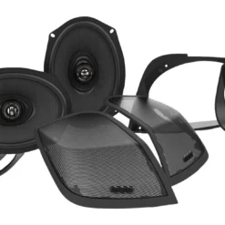 Hogtunes Cut-In Lid Kit With 6" X 9" Speakers For Harley Touring 2014-2023
