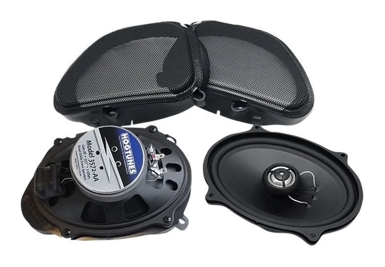 Hogtunes Gen 3 Front Speaker Kit For Harley Road Glide 2006-2013 3 Hogtunes Gen 3 Front Speaker Kit For Harley Road Glide 2006-2013