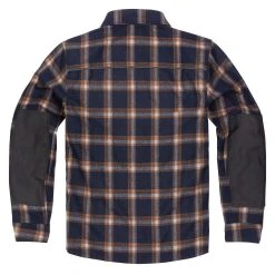 Icon Upstate Flannel Riding Shirt -taylormade shop icon flannel upstateride orange 1